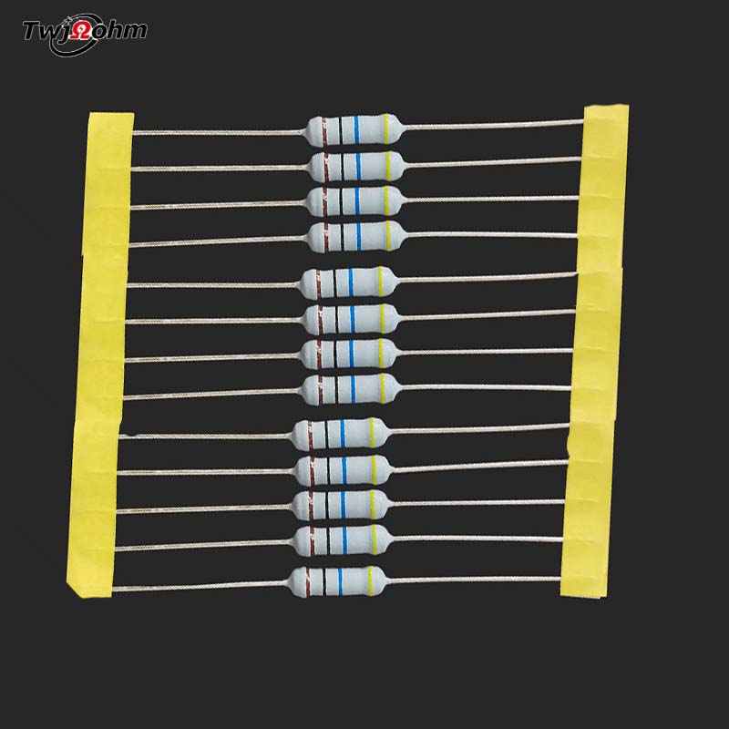 RI40-1WMetallic ring glass film highvoltage resistor