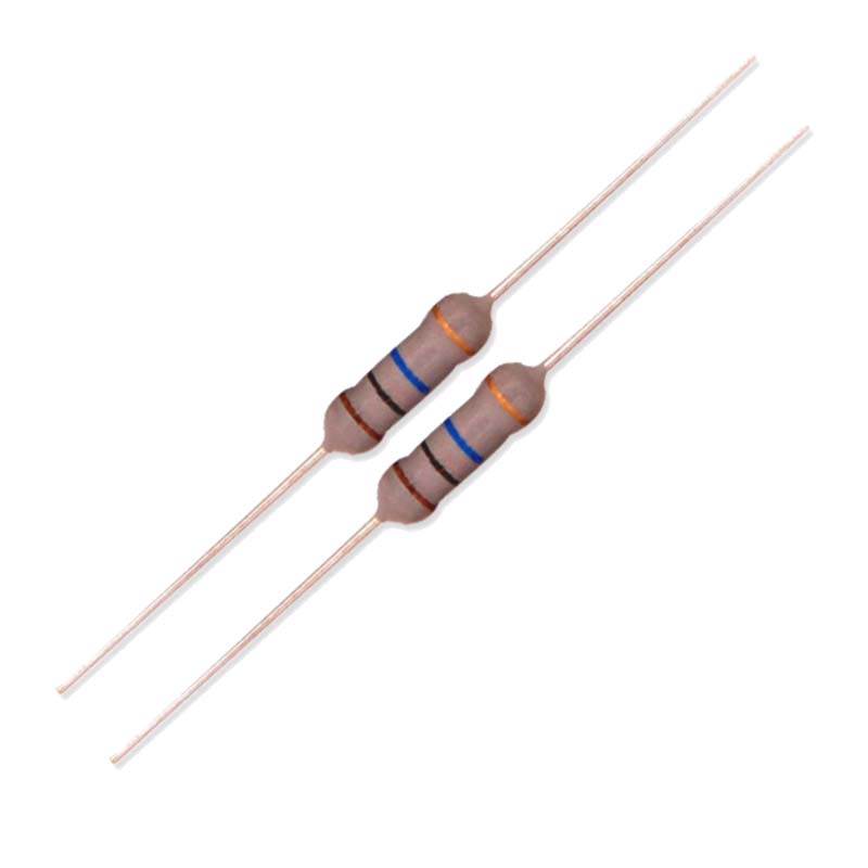 RI40-1WMetallic ring glass film highvoltage resistor