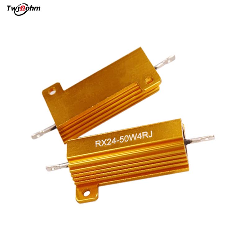 RX24 highpower 50W aluminum shell heat dissipation resistor load resistor