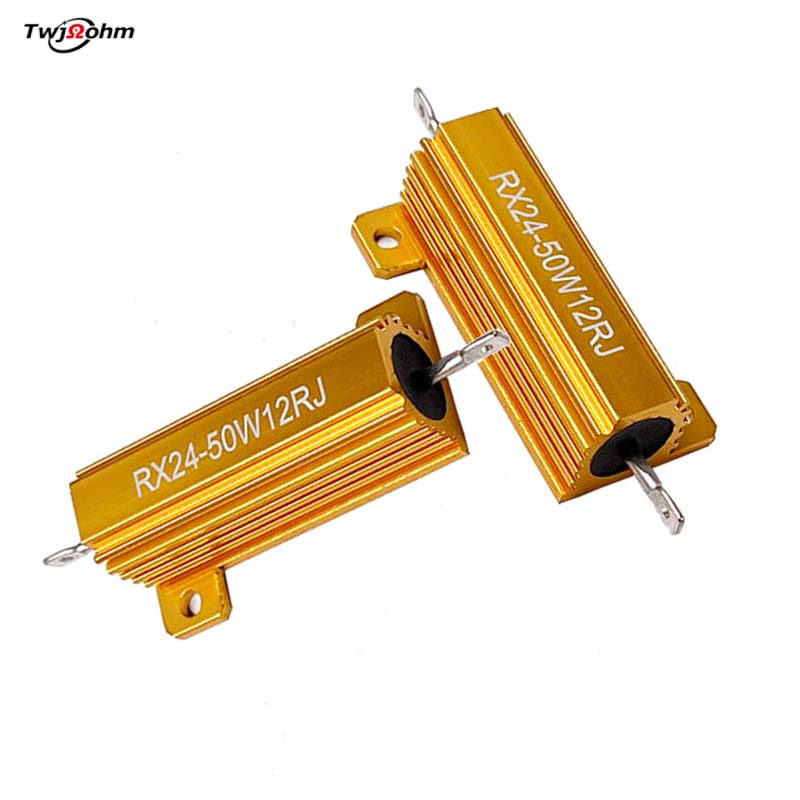 RX24 highpower 50W aluminum shell heat dissipation resistor load resistor