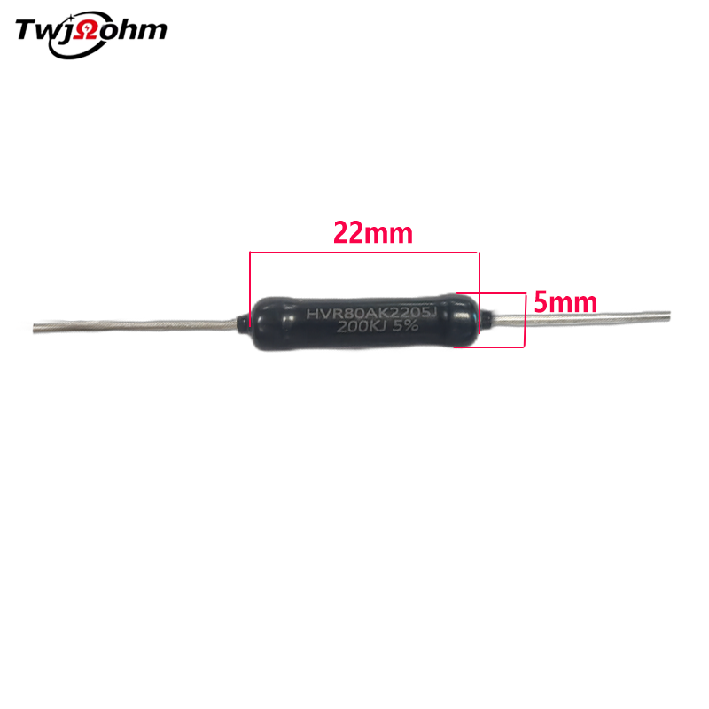 HVR80AK2205JThick film non inductive highvoltage resistor