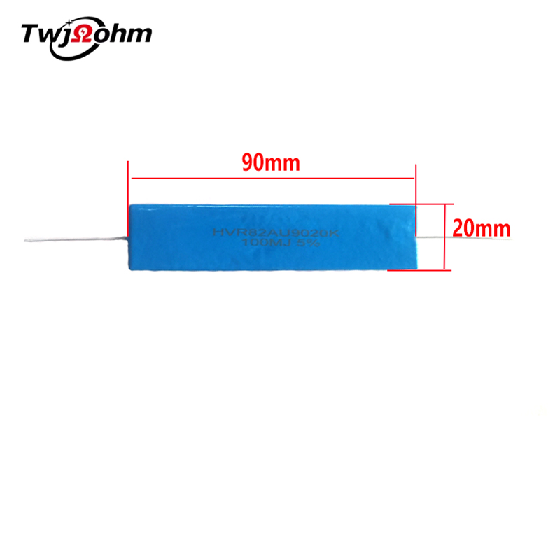 HVR82AU9020Thick film chip non inductive highvoltage resistor