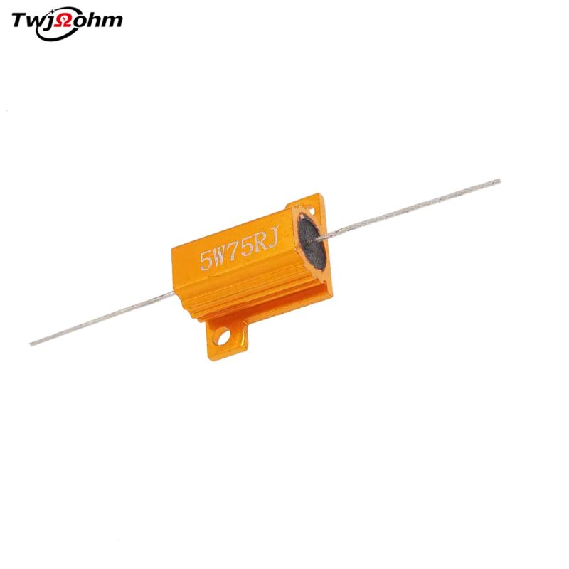 RX24-25W high-power gold aluminum shell resistorohm current limiting discharge decoder