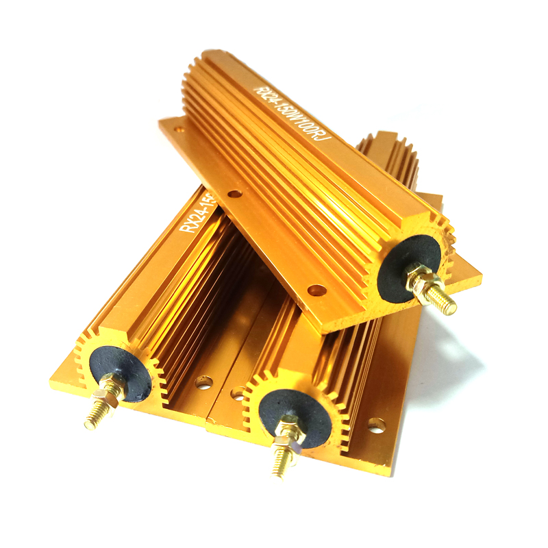 RX24 gold aluminum shell 150W highpower load resistor