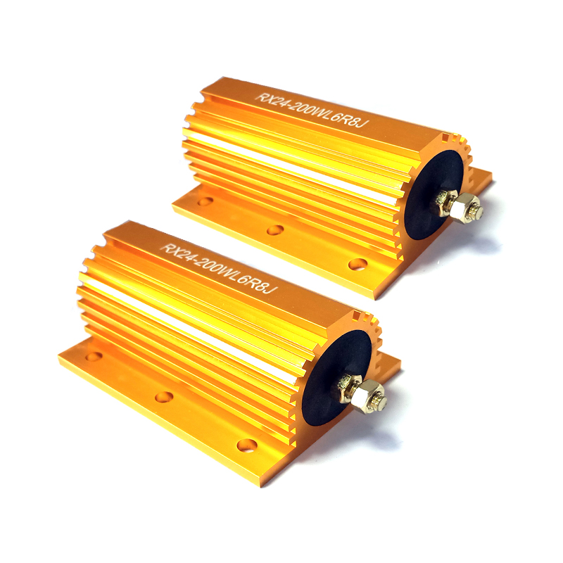 RX24-200WL highpower gold aluminum shell load resistor