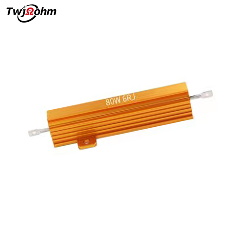 RX24-80W highpower aluminum shell resistor  current limiting load resistor