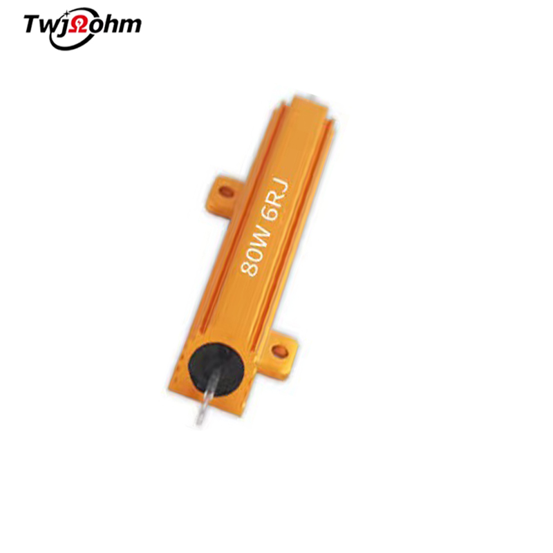 RX24-80W highpower aluminum shell resistor  current limiting load resistor