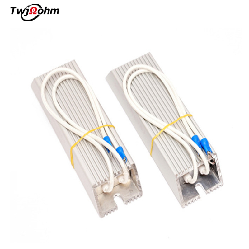 RXLG-500W frequency converter aluminum shell brake resistor servo motor regenerative brake trapezoidal aluminum shell resistor