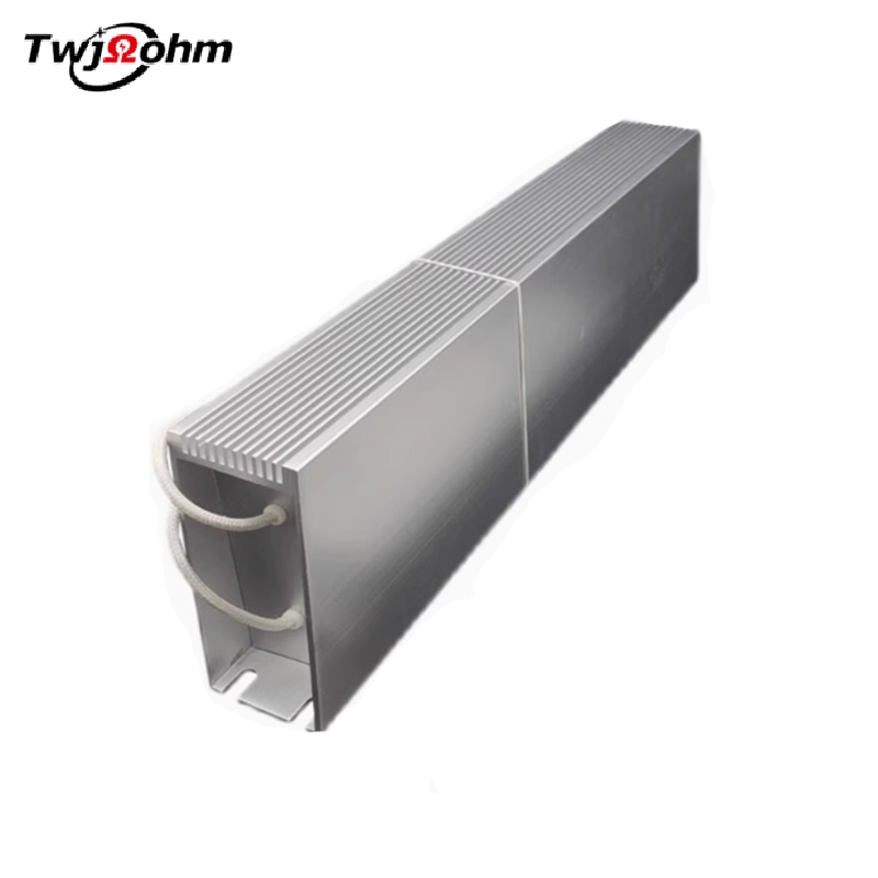 RXLG-6000W frequency converter aluminum shell brake resistor servo motor regenerative brake trapezoidal aluminum shell resistor