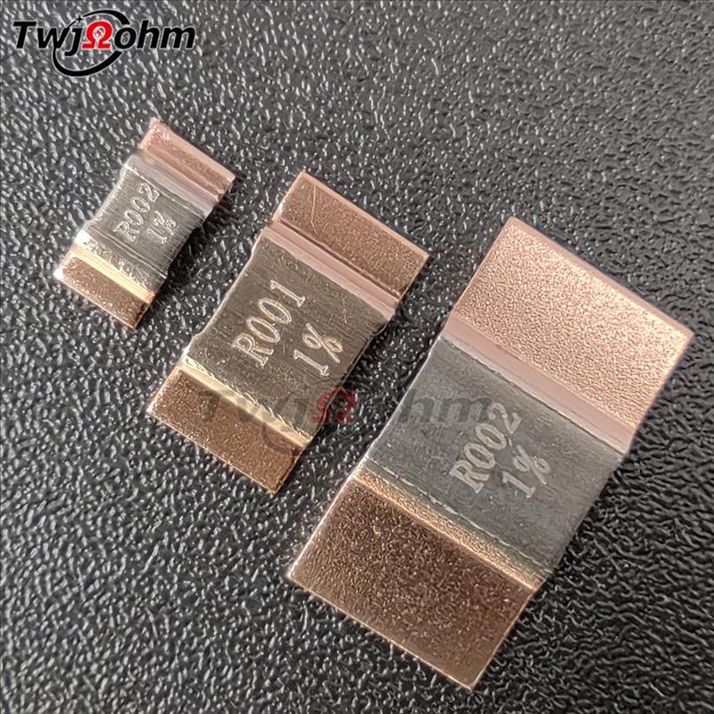 Surface mounted alloy shunt PW2512 current detection sampling resistor