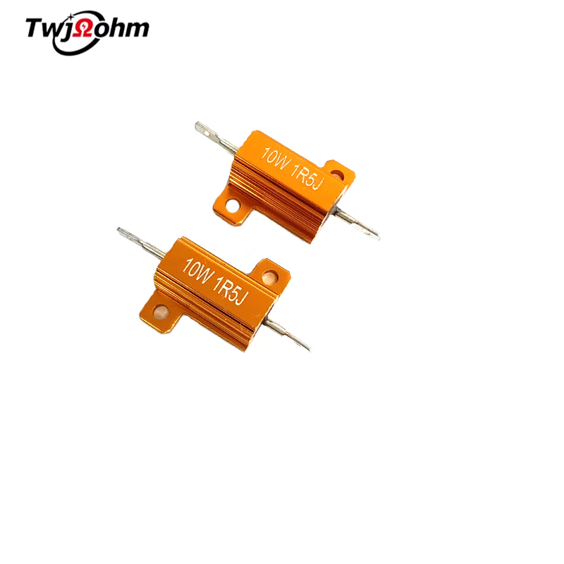 RX24-5W high-power gold aluminum shell resistorcurrent limiting discharge decoder