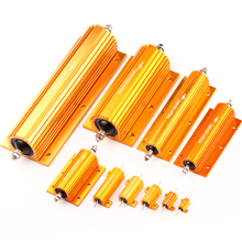 Molded Gold Aluminum shell Resistor