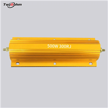 RX24 gold aluminum shell 500W highpower current limiting winding resistor