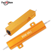 RX24-80W highpower aluminum shell resistor  current limiting load resistor