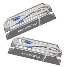 RXLG-100W aluminum shell brake resistor, highpower brake resistor, frequency converter, servo machine, discharge current limiting ordinary resistor