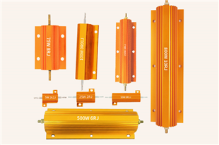 Gold aluminum shell resistance