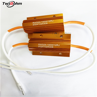 New energy pre charging resistor 50W100W can be customized, with good stability, complete specifications, temperature resistance, and high power