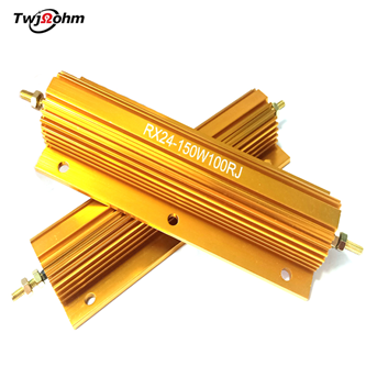 RX24 gold aluminum shell 150W highpower load resistor